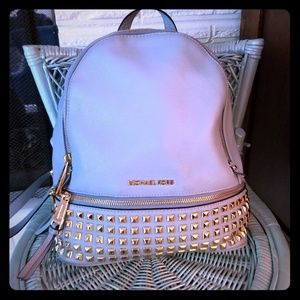 Michael Kors Leather Backpack